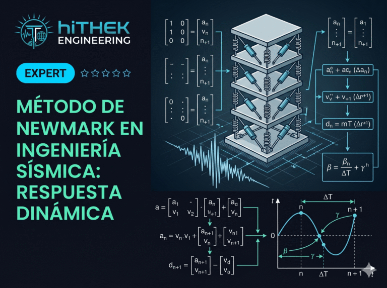 MÉTODO DE NEWMARK EN INGENIERÍA SÍSMICA: RESPUESTA DINÁMICA