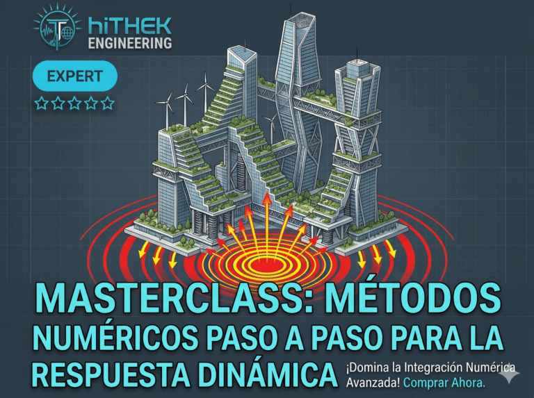 MASTERCLASS: MÉTODOS NUMÉRICOS PASO A PASO PARA LA RESPUESTA DINÁMICA